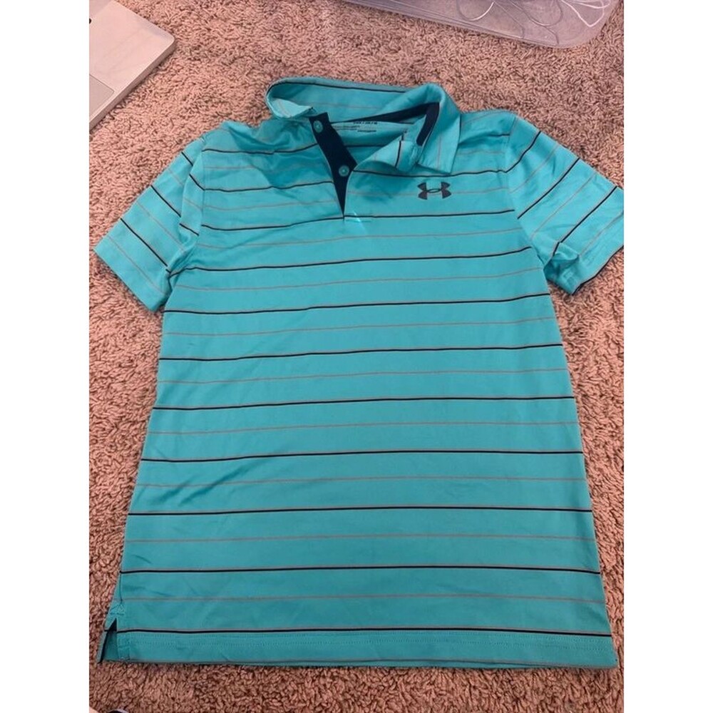 Youth medium under Armour polo dry fit